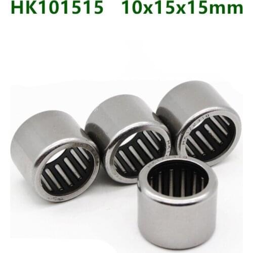 50pcs/100pcs high quality bearings HK10X15X15 HK101515 10x15x15mm miniature Drawn cup needle bearing 10mm x 15mm x 15mm