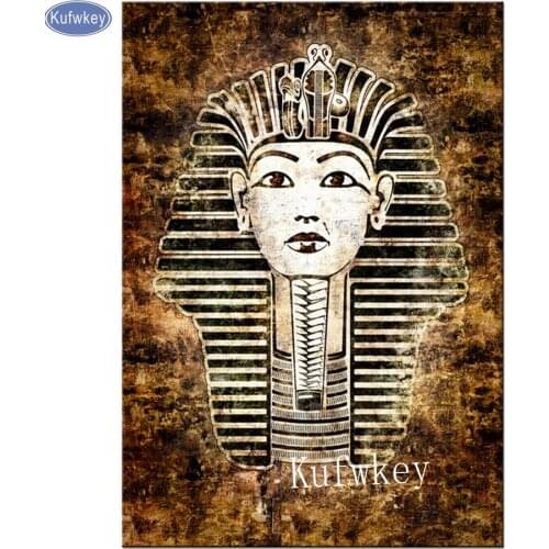 Diamond Embroidery,Tutankhamun Egyptian Pharaoh,5D,Full,Diamond Painting,Cross Stitch,kit,3D,Diamond Mosaic,home Decoration,gift