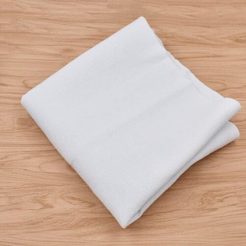 White Self-Adhesive Polyester Interlining Cloth For DIY Sewing Garment Bags Quilting Fabric Accessories Supplies