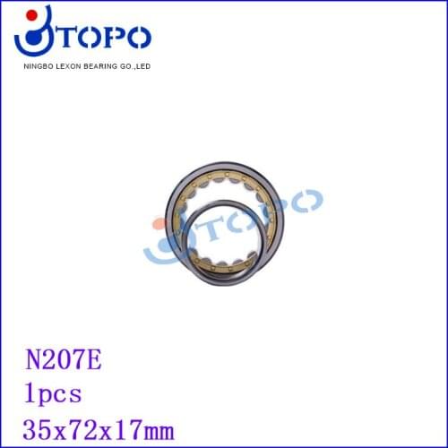 35*72*17 Cylinder roller bearing N207E