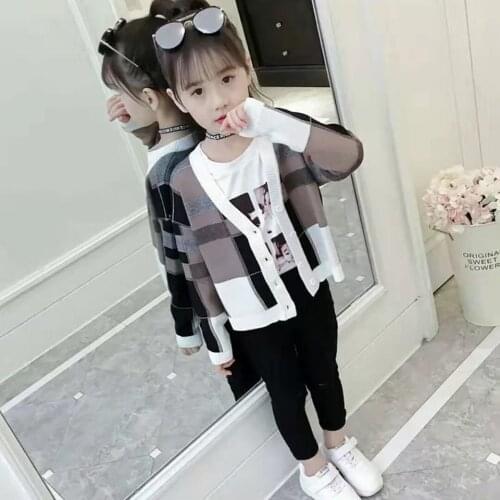 Hot Sale Autumn Winter Warm Girls Sweaters Kids Cardigan Party Sweater Cute 2019 Girls Outerwear For 3 4 5 6 7 8 10 12 Years