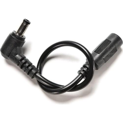 For CCTV Camera DC Power Plug Cable 5.5 X 2.5mm Male 90 Degree Right Angle To 5.5 X 2.1mm Female Adapter Extension Cable Cord