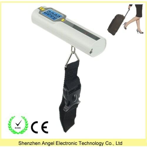Electronic digital luggage scale weighing luggage scale with tape measure ribbon