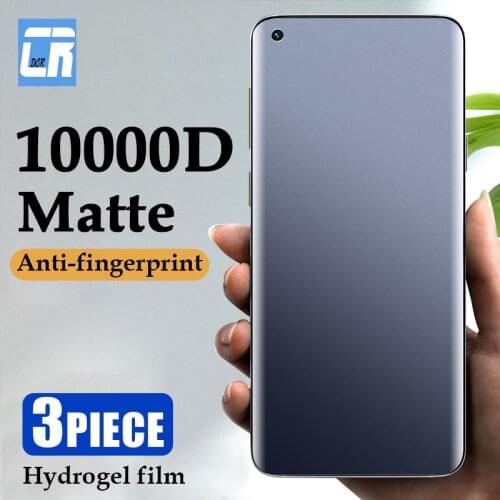 3Pcs No fingerprint Matte Hydrogel Film for OPPO Reno 6 Pro 5 lite A53S A95 A94 A35 A54 A74 Screen Protector Reamle Q3 X2 GT Neo