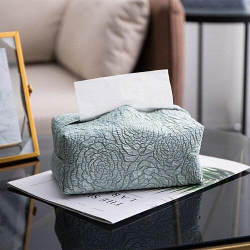 Tissue Box Napkin Holder Plush Tissue Box Car Kitchen Study Bathroom Organizer The Toilet Storage Organization Home Storage