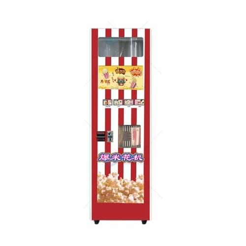 2020 Hot Sale Combo Vending Machine Coin Operated Outdoor Food Kiosk Commercial Popcorn Vending Machine