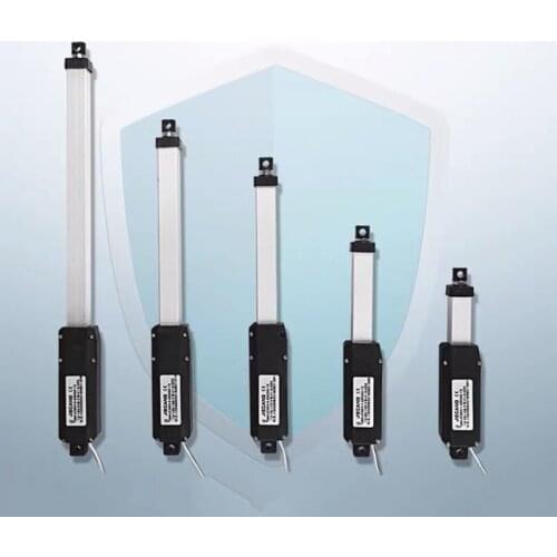 Linear Actuator With Bracket Aluminum Alloy Small Electric Push Rod Mini Linear Motor