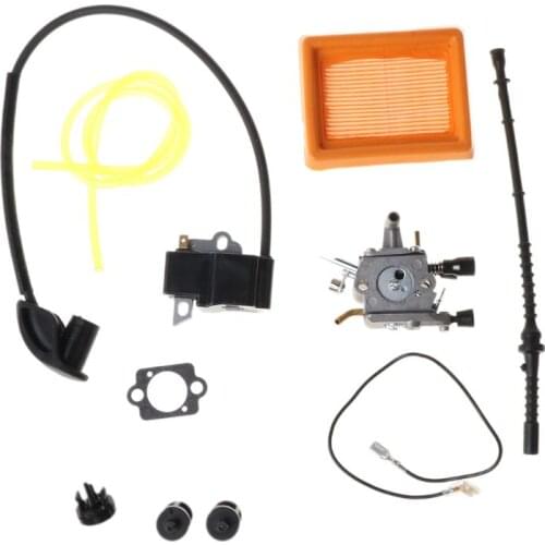 For Stihl FS120 FS200 FS250 FS250R FS350 Trimmer Brushcutters Carburetor Kit 449C