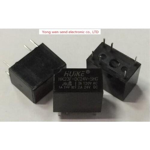 NEW HK23F-DC24V-SHG HK23F-DC24V HK23F-24VDC HK23FDC24VSHG HK23F DC24V SHG 24VDC 24V HUIKE DIP6 Free shipping