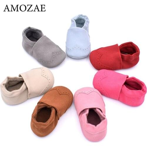 Newborn Baby Boy Girl Shoes First Walkers Baby Moccasin Shoes PU Leather Prewalkers For Kids Crib Shoes Infant Toddlers