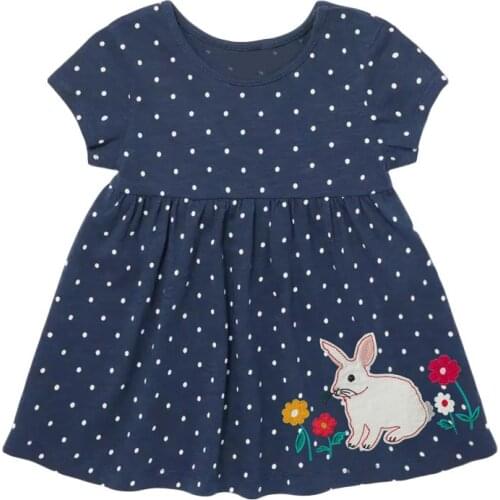 Baby Girl Clothes Brand Quality Cotton Children Princess Dresses Casual Infant Bebe Kids One-piece Summer A-line Dress for Girls