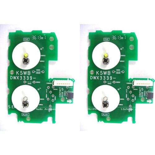 2pcs/lot Play Cue Circuit Board PCB - DWX 3339 DWX3339 For Pioneer CDJ 2000 Nexus Green Color