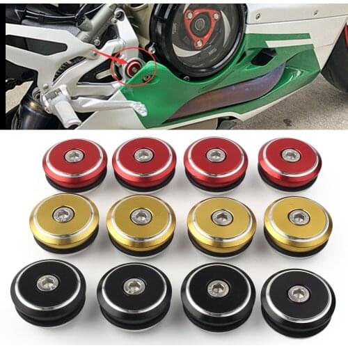 Motorbike Frame Plugs Adorn Cover For Ducati Panigale 1199 12-15 1299 Panigale/S 15-17 899 Panigale 14-15 959 Panigale 2016-2018