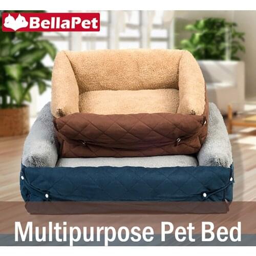 Luxury Dog Bed for Cats Washable Dogs Beds for Small Large Dog Cute Cat Bed House Kitten Pet Product Dog Accessories Pitbull