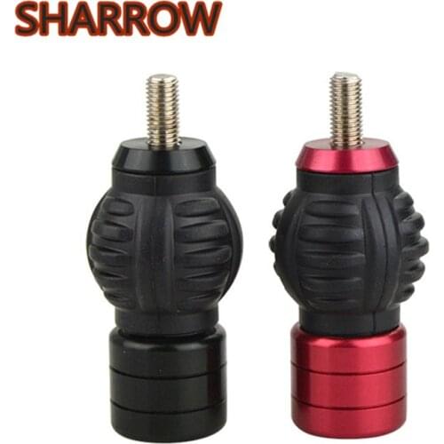 1Pc Archery Stabilizer Ball Compound Bow Damper Shock Absorber Aluminum Alloy Silencer Noise Reduction For Shooting Accessories