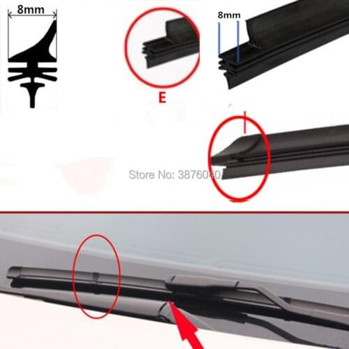 Free Shipping car Windscreen Wipers Blade(Refill) for AUDI TT Quattro Q5 Q7 RS5 R8 RS7 S3 S4 S5 S6 S7 S8 SQ5 car Wiper