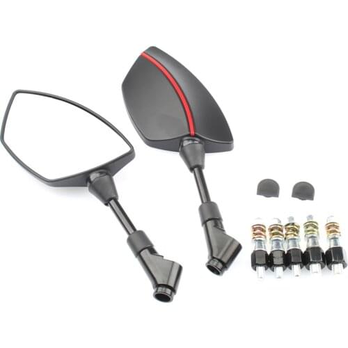 Universal 8MM 10MM motorbike parts moto side mirrors for FZ1N FZ8N XJ6N FZ6N S FZ600N FZ1000N CB400 mirror motorcycle rearview