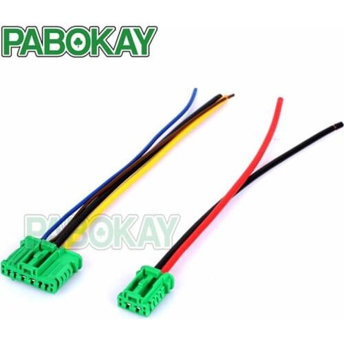 High Quality NEW Blower Motor Heater Fan Resistor Connector/Wire For Nissan Tiida Livina Citroen Peugeot Renault 6441.L2 6441L2