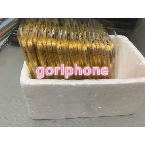 2020 hot ! big big limited For Phone XS ROSE GOLD PLATED Back Battery Cover Rear Door metal Housing Replacement housing back