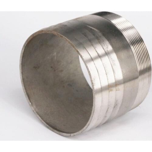 3" BSPT Male x Fit 3.4" I/D Hose Barb 304 Stainless Pipe Fitting Hosetail Connector Water Gas Oil