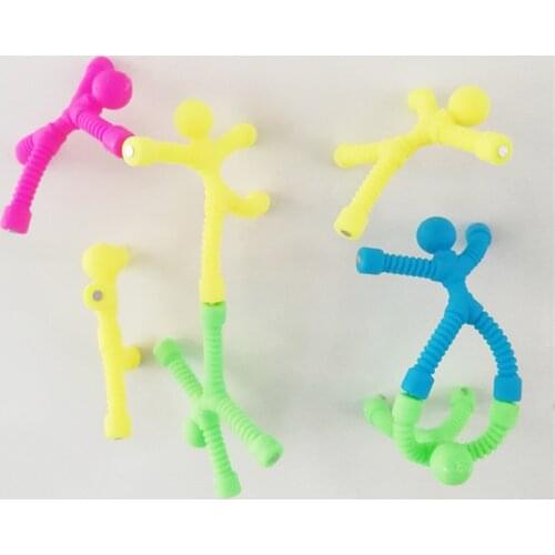 5 PCS Magnetic Deformation Villain Refrigerator Magnet Novelty Anti Stress Toys Assembling Puzzles Educational Toys Gifts Random