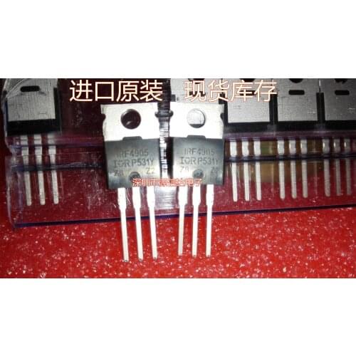 New original IRF4905PBF IRF4905 55V 74A TO-220 FET imported from stock