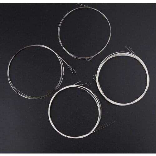 8pcs/set M100 Mandolin String Steel Silver-Plated Copper Alloy Wound (.010-.034) N0PC
