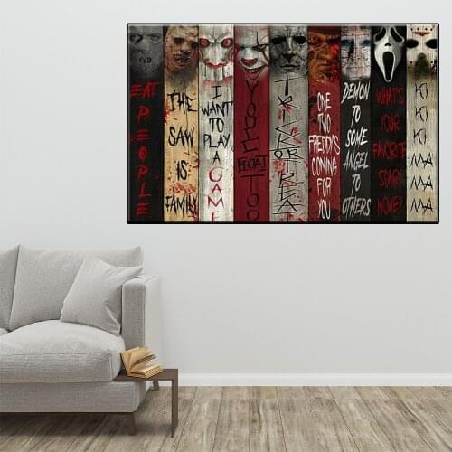 Diamond Painting 5d DIY Full Square/Round Drill Home Embroidery Decoration Skull Head Halloween Puppet Style Big Size Horror Pic