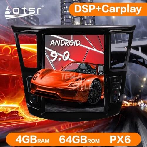 Tesla Big Sreen Car GPS Navi For Infiniti QX60 Android Multimedia Player For Infiniti JX35 2012+ Auto Radio Audio Head Unit DSP