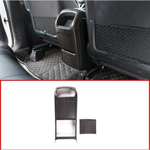 For Mercedes Benz B Class B200 W247 2020 ABS Oak wood grain Rear Row Air Conditioning Vent Outlet Cover Trim Car Accessories