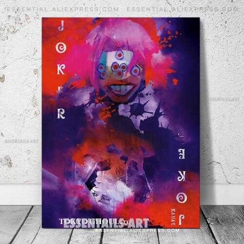 Karren Von Rosewald Tokyo Ghoul Poster Canvas Wall Art Painting Decor Pictures Bedroom Study Living Room Home Decoration Prints