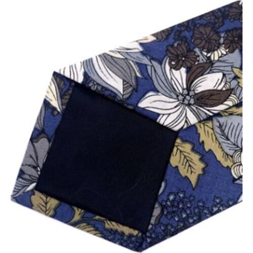 Handsome Men Ties Foreign Trade Leisure Business Cravate Homme Fashion Printed All Cotton Adult Ties