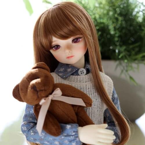 Full Set 1/4 BJD Doll BJD / SD Fashion Style Joint Resin Doll For Baby Girl Present Christmas Birthday Gift