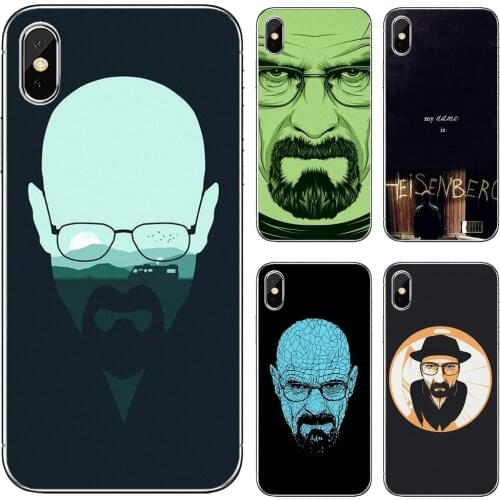 Silicone Case Cover For Xiaomi Mi A1 A2 A3 5X 6X 8 9 9T 10 10T 11 Lite SE Pro Breaking-Bad-Walter-Heisenberg-Art