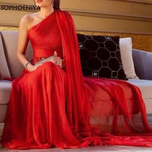 Sophoeniya Womens Evening Chiffon Dresses