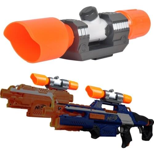Compatible Universal for NERF EVA Soft Bullet Gun Assemble Accessories Elite Sighting Telescope Accessories Boy Toys