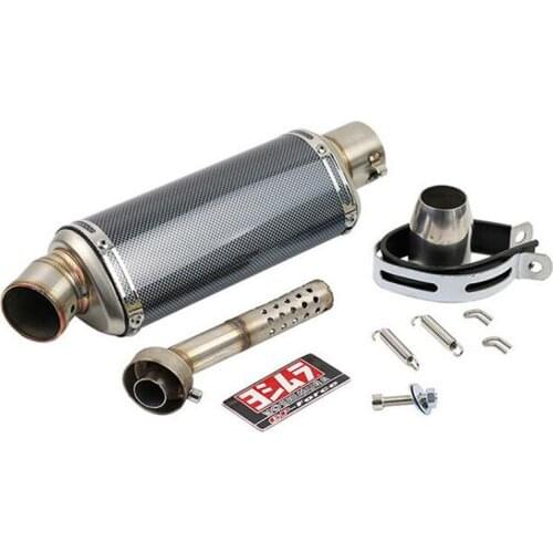 Universal Motorcycle Motorbike Yoshimura Exhaust Pipe Silencer For ATV Z750 Z800 Z1000 NINJA250 CBR CRF230