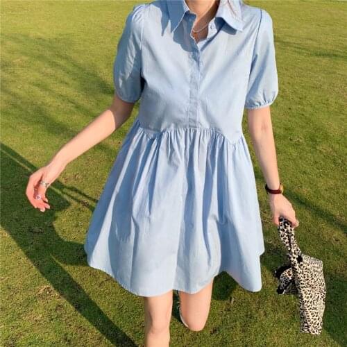 YUAZHOQI Summer Cotton Dresses