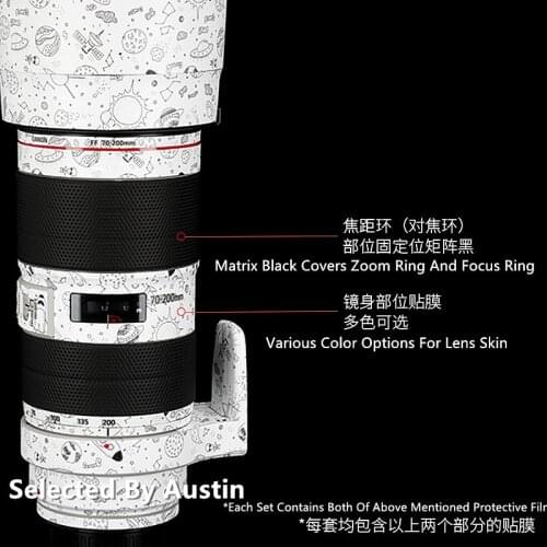 Lens Skin Decal Sticker Wrap Film For Canon EF70-200 f2.8L III Anti-scratch Protector Cover Case