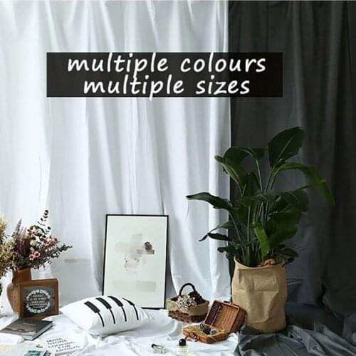 Life Shoot Backdrops 12 colors Photography Backdrop Cloth Photo Studio Fotografia Party Shooting Background Curtain Screen