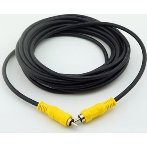 1pcs RCA Phono Male to RCA Male Audio Video Connector Adapter Cable for Subwoofer 5m 10m