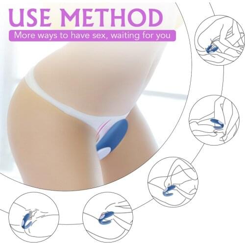 10 Speed Remote Vibrator Sex Toys for Woman Wearable Clit Stimulator Vaginal Vibrator Adult Toys For Couple Female Vibrating Egg