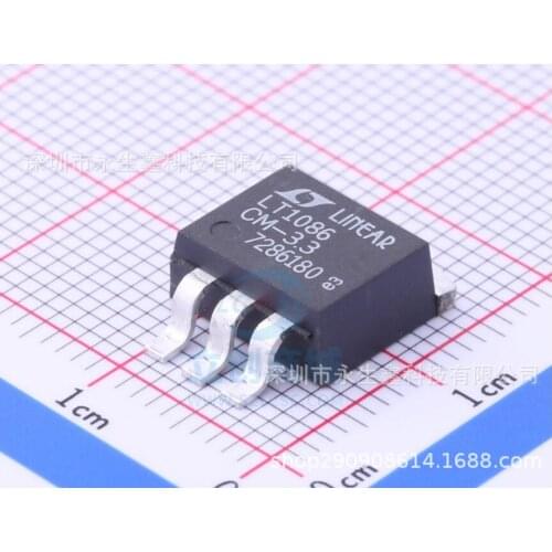 5/PCS The new original LT1086CM-3.3 linear regulator chip IC 1.5A3.3V TO-263-3