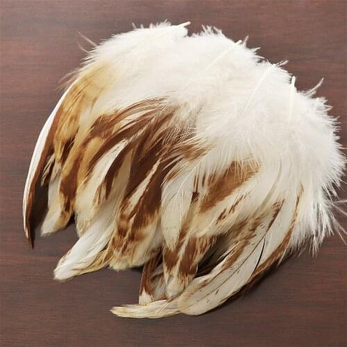 50pcs Wholesale Natural Color Chicken Feathers 8-13CM Pheasant Feather for Crafts Costume Party Decoration Plumes Jewelry Making