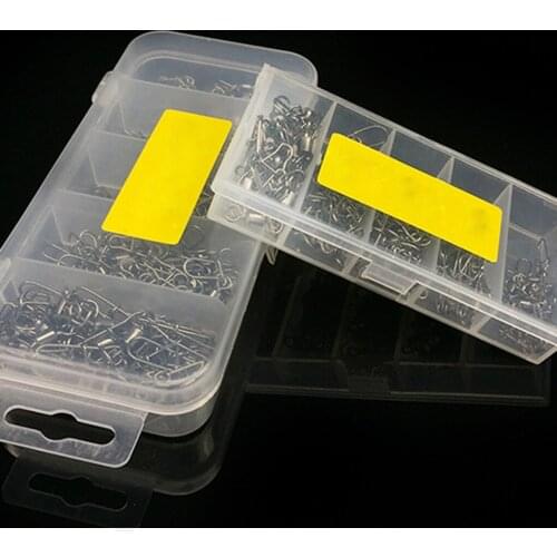 American High Speed Swivel 8 Ring Copper Alloy Pins Connector Fishing Angling Tackle Accessories