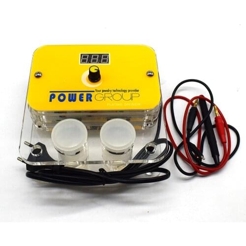 100-240V Pen Electroplating System Jewelry Plating Machine for Gold Silver Repaire Division & 20PCS Pen Tips Plating Accssory