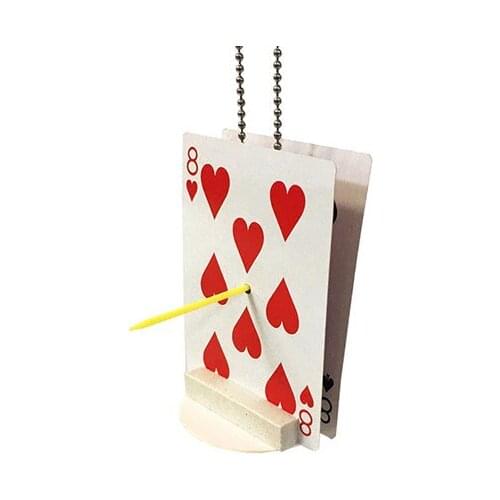 Chain Thru Sword - Magic Tricks Gimmick Props Card Magic Mentalism Funny Magician Classic Magie Toys Gadget Illusions