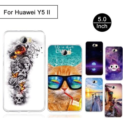 Phone Case For Huawei Y5 II LYO-L21 CUN L21 U29 Back TPU Cover For Huawei Honor 5A Soft Silicone Shells for Huawei Y5 2 Fundas