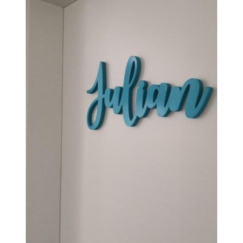 Personalized Large Size Wood Name Sign Wide Options Custom Baby Name Sign for Nursery Décor