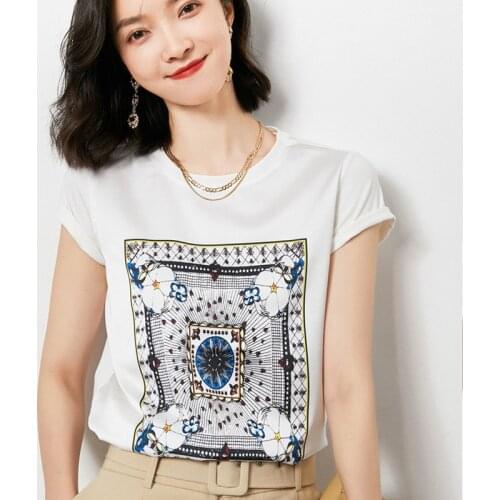 FALAISHUKA Women's T-shirts With Print